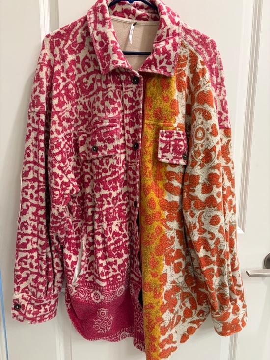 Free People Jackets & Blazers - Free People Printed Ruby Jacket